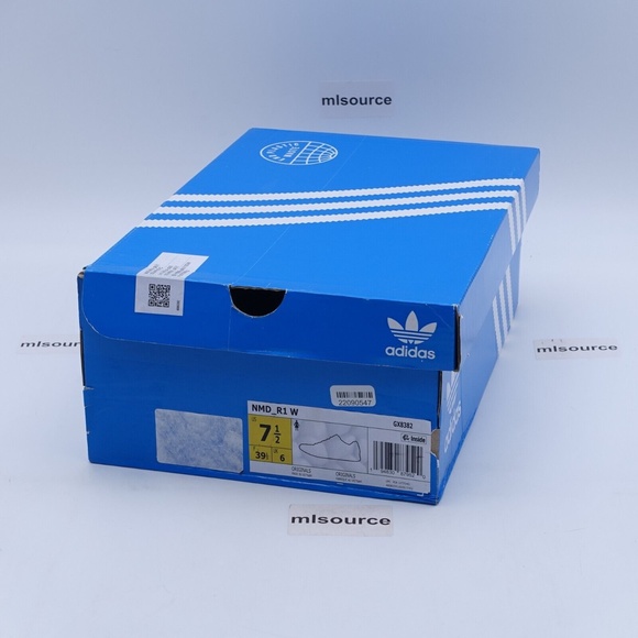 NEW adidas Originals NMD_R1 Sneakers GX8382 Pulse Yellow/White - Picture 2 of 7